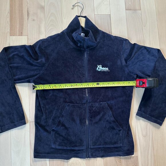 Vintage Y2K Boca Athletic Velvet Track Jacket - Picture 6 of 7